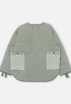 Paneled Quilted Jacket