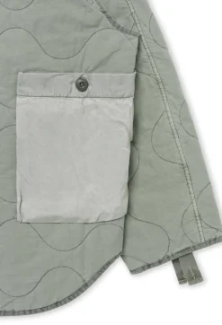 Paneled Quilted Jacket