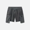 Paneled Utility Short