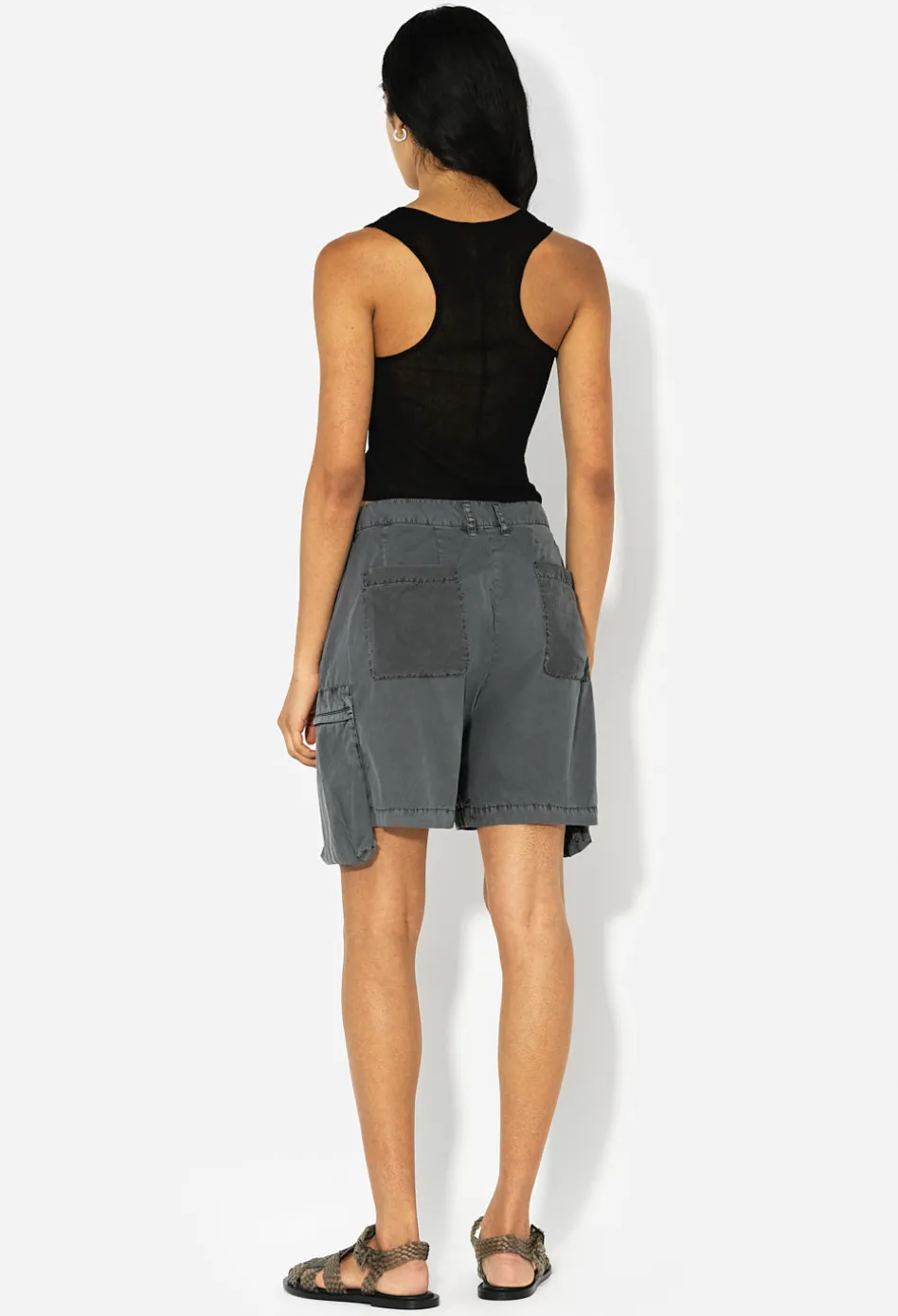 Paneled Utility Short