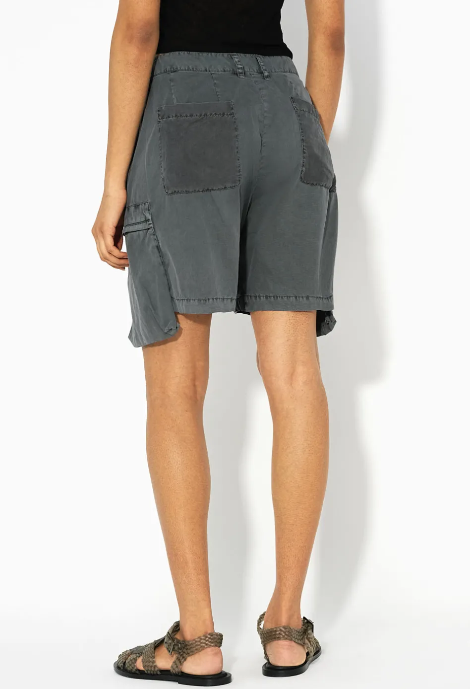 Paneled Utility Short