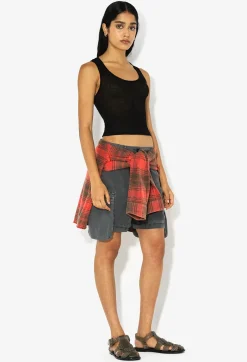 Paneled Utility Short