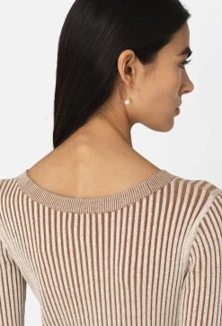 Piper Silk Rib Button Dress