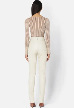 Piper Silk Rib Cropped Cardigan