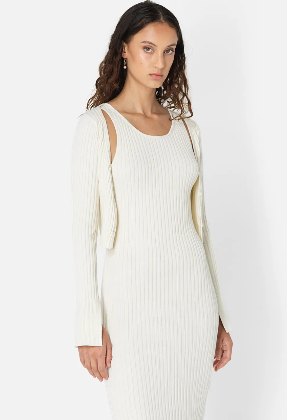 Piper Silk Rib Dress