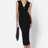 Piper Silk Rib Twist Dress