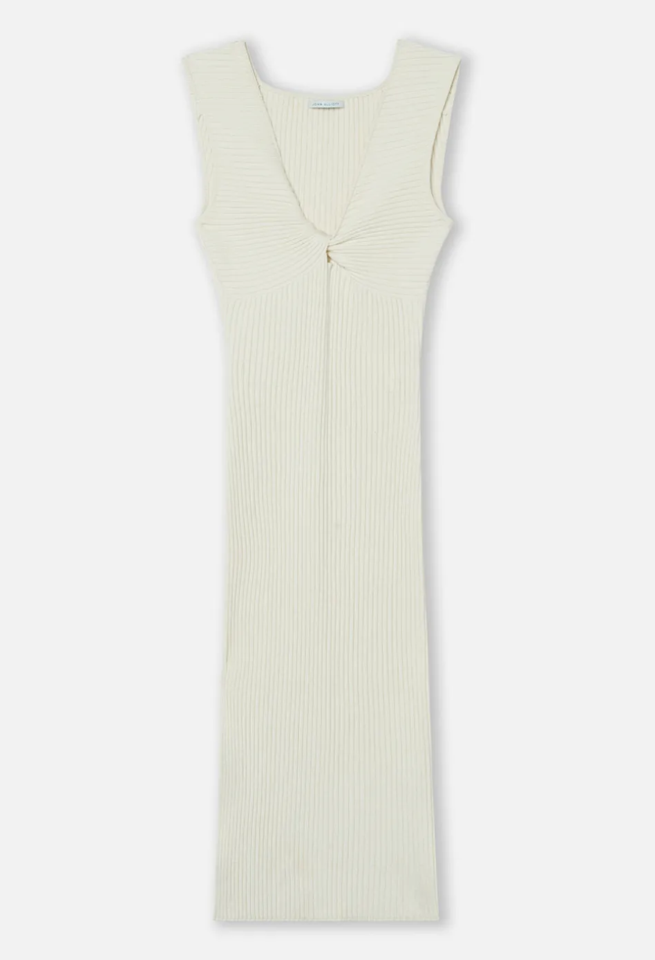 Piper Silk Rib Twist Dress