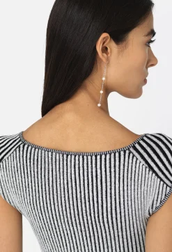 Piper Silk Rib Twist Dress