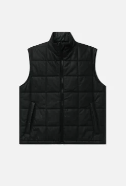 Quilted Leather Vest