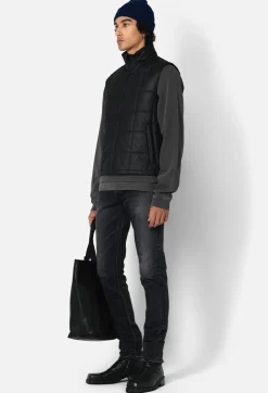 Quilted Leather Vest