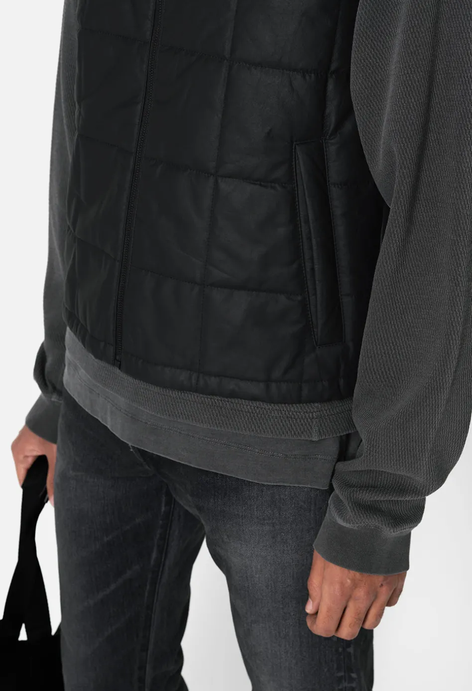 Quilted Leather Vest