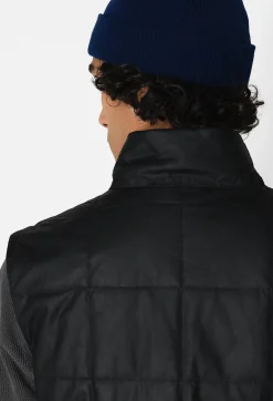 Quilted Leather Vest