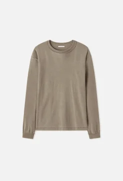 Reversed Cropped LS Tee