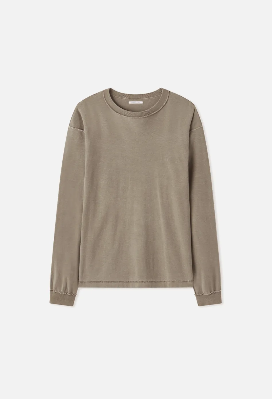 Reversed Cropped LS Tee