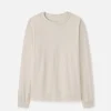 Reversed Cropped LS Tee