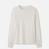 Reversed Cropped LS Tee