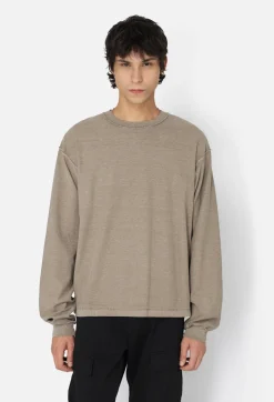 Reversed Cropped LS Tee