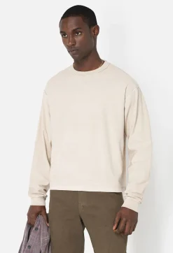 Reversed Cropped LS Tee