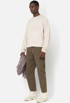 Reversed Cropped LS Tee