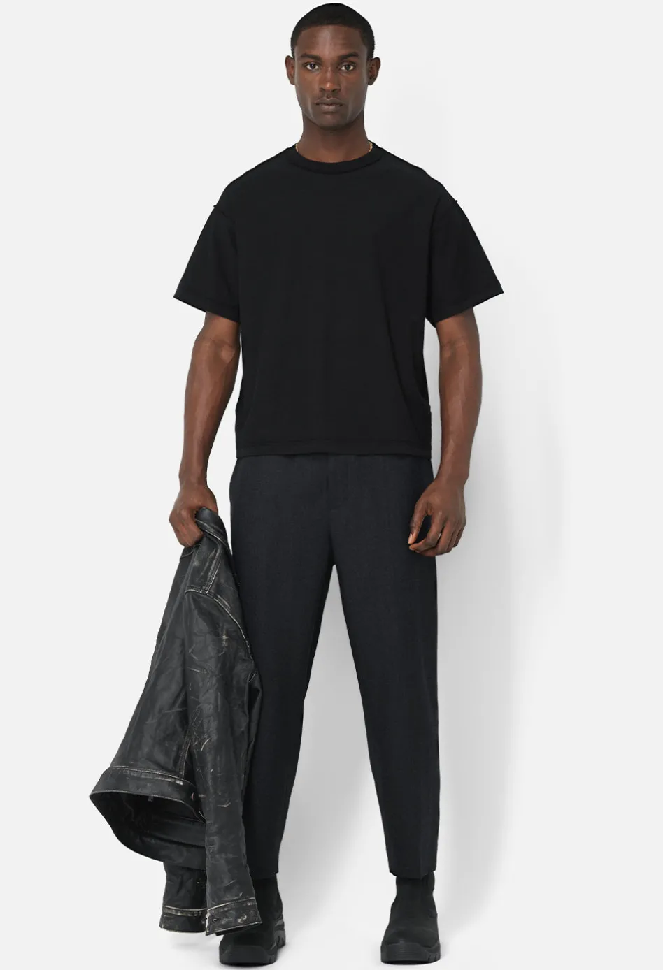 Reversed Cropped Tee