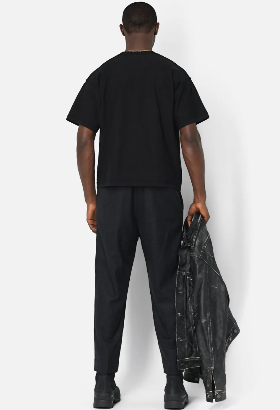 Reversed Cropped Tee