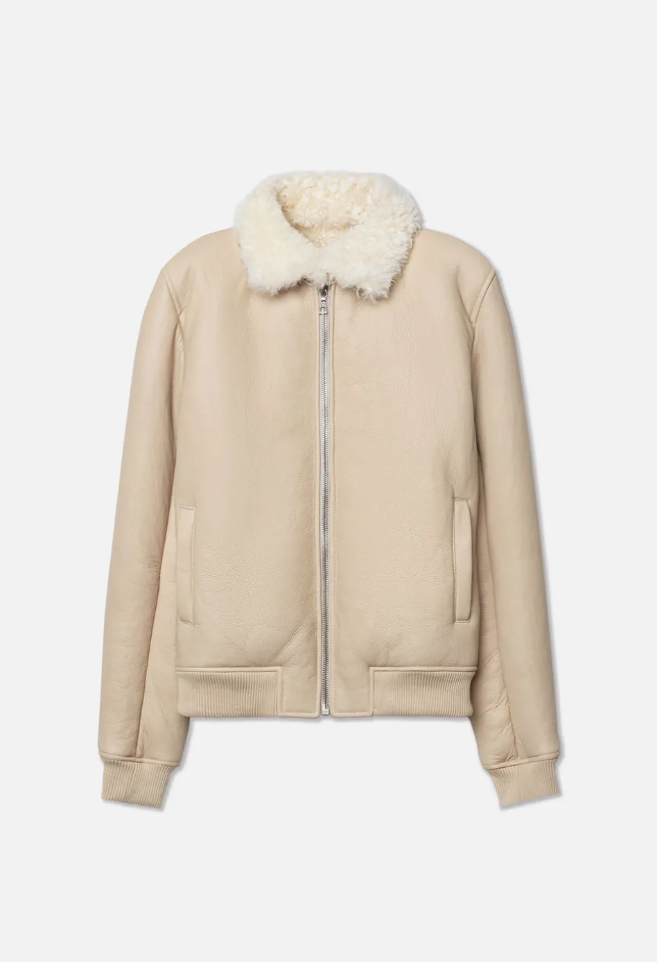 Shearling Teddy Jacket/ NaturalEmailWe'll email you when this product becomes available.Natural