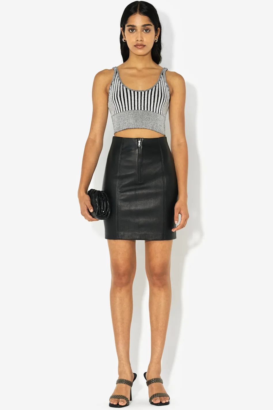 Silk Cotton Rib Tank