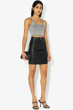Silk Cotton Rib Tank
