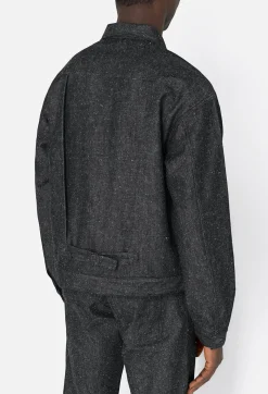 Silk Noil Cropped Thumper Jacket Type II