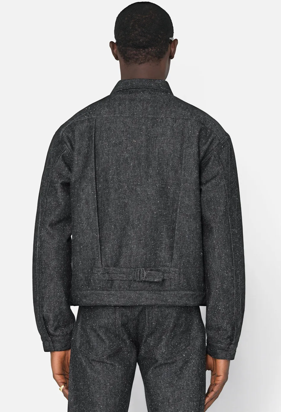 Silk Noil Cropped Thumper Jacket Type II
