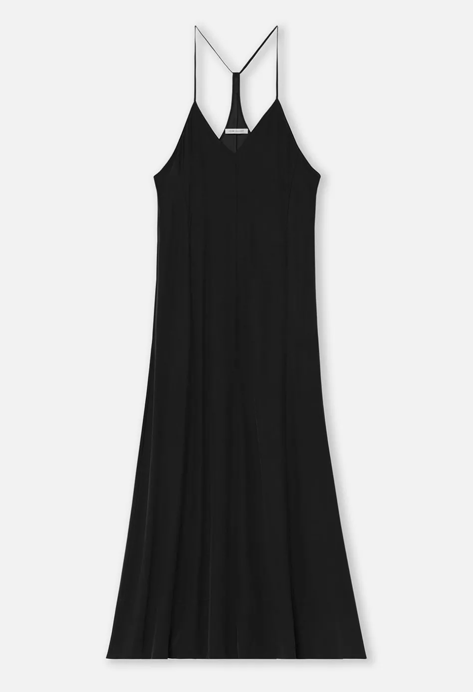 Silk Racerback Midi Dress