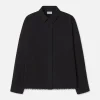 Solid Hemi Oversized Shirt