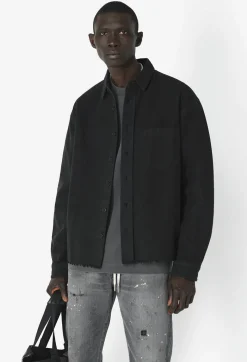 Solid Hemi Oversized Shirt