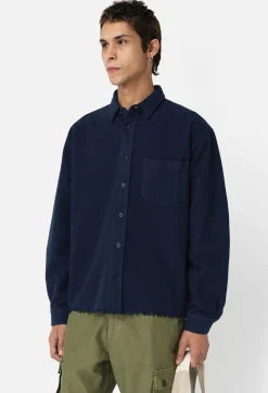 Solid Hemi Oversized Shirt