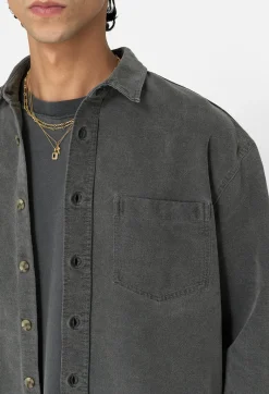 Solid Hemi Oversized Shirt