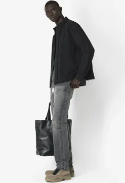 Solid Hemi Oversized Shirt