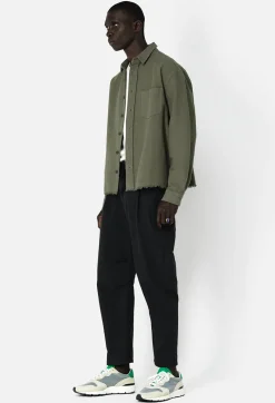 Solid Hemi Oversized Shirt