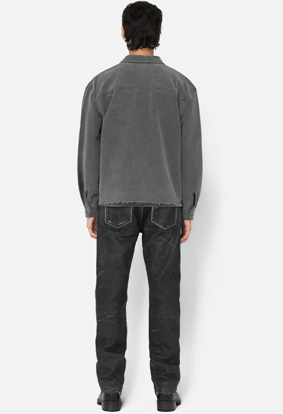 Solid Hemi Oversized Shirt