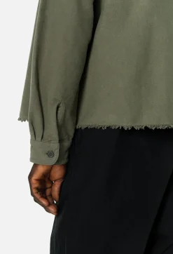 Solid Hemi Oversized Shirt