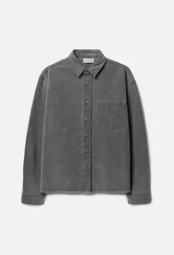 Solid Hemi Oversized Shirt