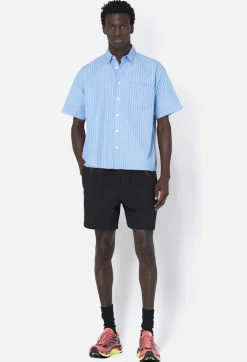 Stripe Poplin SS Hemi