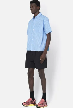 Stripe Poplin SS Hemi