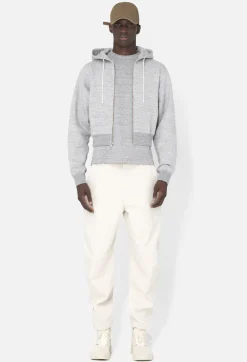 Vintage Fleece Cropped Full-Zip